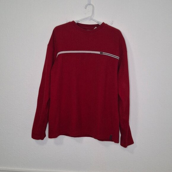 Point Zero Vintage Sweatshirt Y2K Sz XL Knit 100% Cotton Skateboard Surfer 90s - Picture 1 of 15